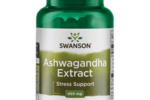 Ашваганда Swanson Ashwagandha Extract Standardized 450 mg 60 Caps