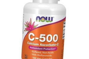 Аскорбат Кальция Витамин С C-500 Calcium Ascorbate Now Foods 100вегкапс (36128322)