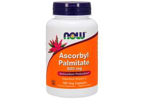 Аскорбил пальмитат Ascorbyl Palmitate Now Foods 500 мг 100 кап.