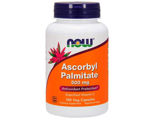 Аскорбил пальмитат Ascorbyl Palmitate Now Foods 500 мг 100 кап.