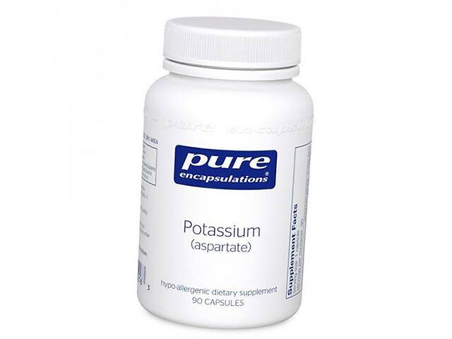 Аспартат Калия Potassium Aspartate Pure Encapsulations 90капс (36361034)