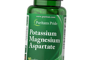 Аспартат Калия и Магния Potassium Magnesium Aspartate Puritan's Pride 90каплет (36367259)