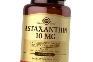 Астаксантин Astaxanthin 10 Solgar 30гелкапс (70313016)