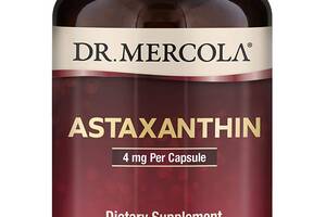Астаксантин Astaxanthin Dr. Mercola 4 мг 30 капсул