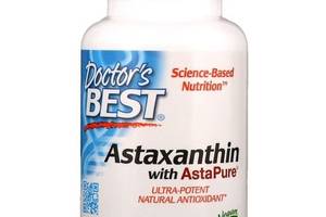 Астаксантин Doctor's Best Astaxanthin with AstaPure 6 mg 90 Veg Softgels DRB-00367