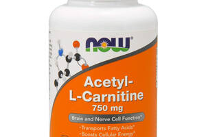 Ацетил карнитин Now Foods 750 мг 90 таблеток