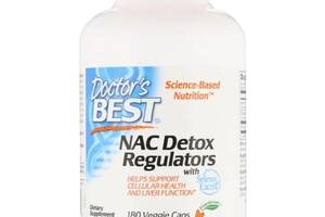 Ацетилцистеин Doctor's Best NAC Detox Regulators 180 Veg Caps DRB-00517