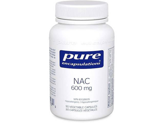 Ацетилцистеин Pure Encapsulations PE-00189 NAC 600 mg 90 Caps