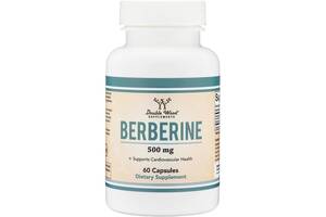 Барбарис Double Wood Supplements Berberine 500 mg 60 Caps