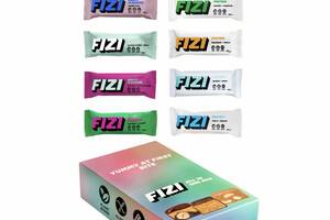 Батончики шоколадные и протеиновые FIZI All In One Box 10x45g (1086-2022-10-0934)