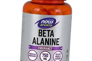 Бета-Аланин Beta Alanine 750 Now Foods 120вегкапс (27128037)