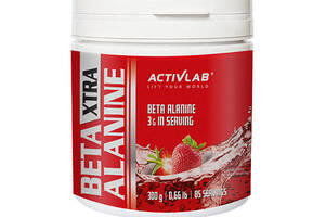 Бета-аланин для спорта Activlab Beta Alanine 300 g 85 servings Strawberry