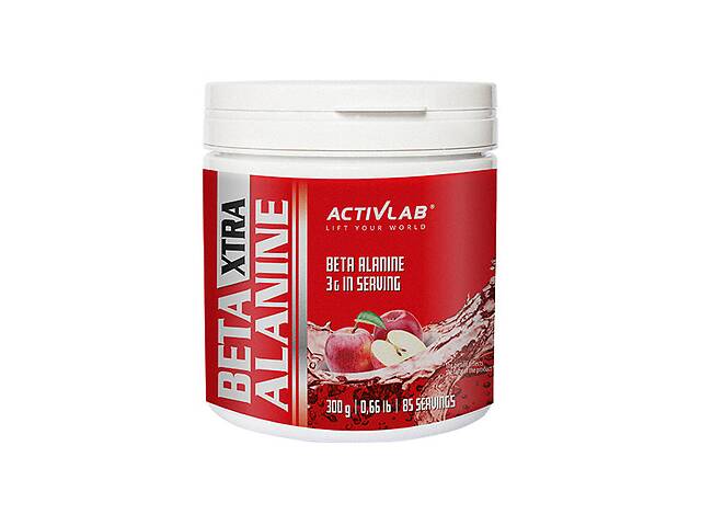 Бета-аланин для спорта Activlab Beta Alanine 300 g /85 servings/ Apple