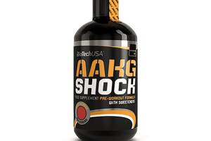Бета-аланин для спорта BioTechUSA AAKG Shock Extreme 1000 ml Orange