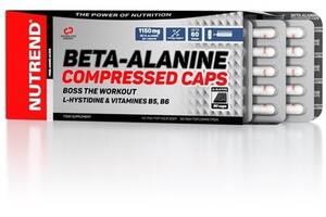 Бета-аланин для спорта Nutrend Beta-Alanine Compressed Caps 90 Caps