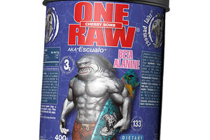 Бета Аланин для спортсменов Raw One Beta-Alanine Zoomad Labs 400г Вишня (27581003)