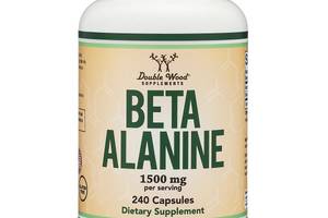 Бета аланин Double Wood Supplements Beta Alanine 1500 mg (2 caps per serving) 240 Caps