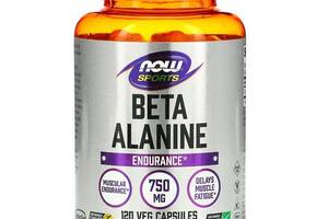 Бета-аланин Now Foods Sports 120 капсул