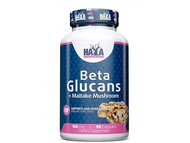 Бета-Глюкан Haya Labs Beta Glucans 100 mg 90 Caps