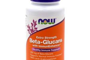 Бета-Глюкан NOW Foods Beta-Glucans 250 mg 60 Veg Caps
