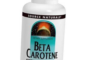 Бета-Каротин Beta Carotene Source Naturals 100гелкапс (72355037)