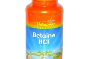 Бетаина гидрохлорид Thompson Betaine HCL 90 Tabs THO-19535