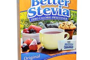 Better Stevia Now Foods 100 пакетов 100 г