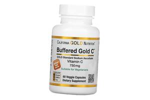 Буферизованный Витамин С Buffered Vitamin C 750 California Gold Nutrition 60вегкапс (36427026)