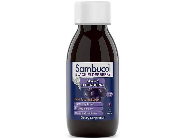 Бузина Sambucol Black Elderberry 120 ml /12 servings/