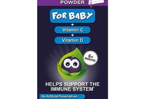 Бузина Sambucol Black Elderberry For Baby Vitamin D + C 14 х 2,2 g