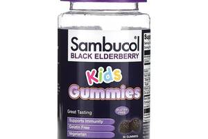 Бузина Sambucol Black Elderberry For Kids 30 Gummies