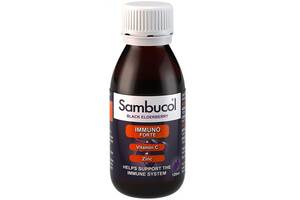 Бузина Sambucol Black Elderberry Immuno Forte 120 ml /12 servings/