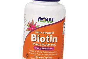 Біотин, Biotin 10000, Now Foods 120вегкапс (36128063)