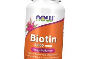 Биотин Biotin 5000 Now Foods 60вегкапс (36128060)