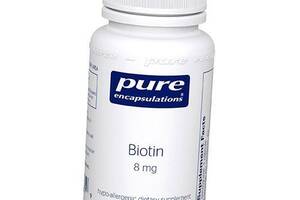 Біотин, Biotin 8, Pure Encapsulations 60капс (36361006)