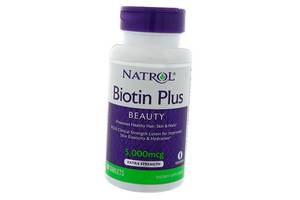 Биотин Natrol Biotin Plus 60 таб (36358030)