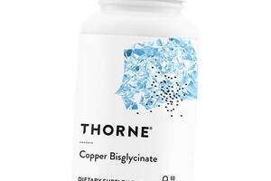 Бісгліцинат Меді, Copper Bisglycinate, Thorne Research 60капс (36357010)