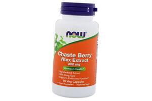 Chaste Berry Vitex Extract 300 Now Foods 90вегкапс (71128060)