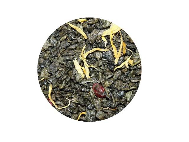Чай зеленый с ароматом сахарного кленового сиропа Кленовый сироп №2 ТМ Камелия 1 кг