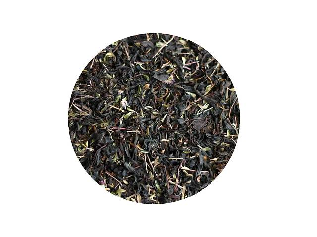 Черный чай с чабрецом с ароматом дикого меда Чабрец-мед ТМ Камелия 1 кг