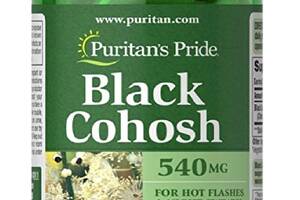 Черный корень Puritan's Pride Black Cohosh 540 mg 100 Caps