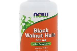 Черный орех NOW Foods Black Walnut 500 mg 100 Caps