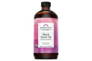 Черный тмин Heritage Products Black Seed Oil 16 fl oz 450 ml /96 servings/