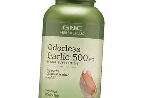 Чеснок без запаха Herbal Plus Odorless Garlic GNC 100капс (71120023)