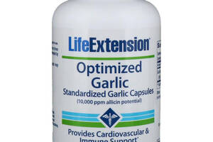 Чеснок Life Extension Optimized Garlic Standardized Garlic Capsules 200 Veg Caps