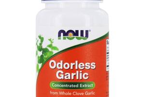 Чеснок Odorless Garlic Now Foods без запаха 100 гелевых капсул