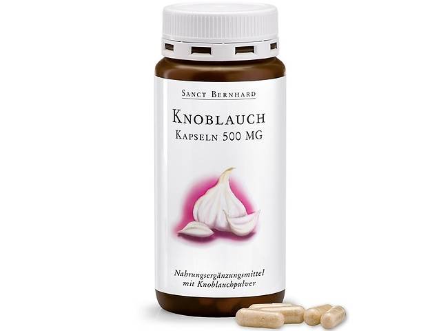 Чеснок Sanct Bernhard Knoblauch 500 mg 180 Caps