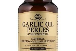 Чеснок Solgar Garlic Oil Perles 250 Softgels