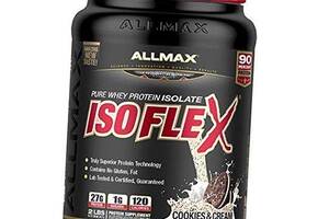 Чистый изолят сывороточного протеина Allmax Nutrition Isoflex 907 г Печенье-крем (29134005)