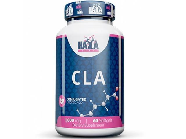 CLA для снижения веса Haya Labs CLA 1000 mg 60 Caps